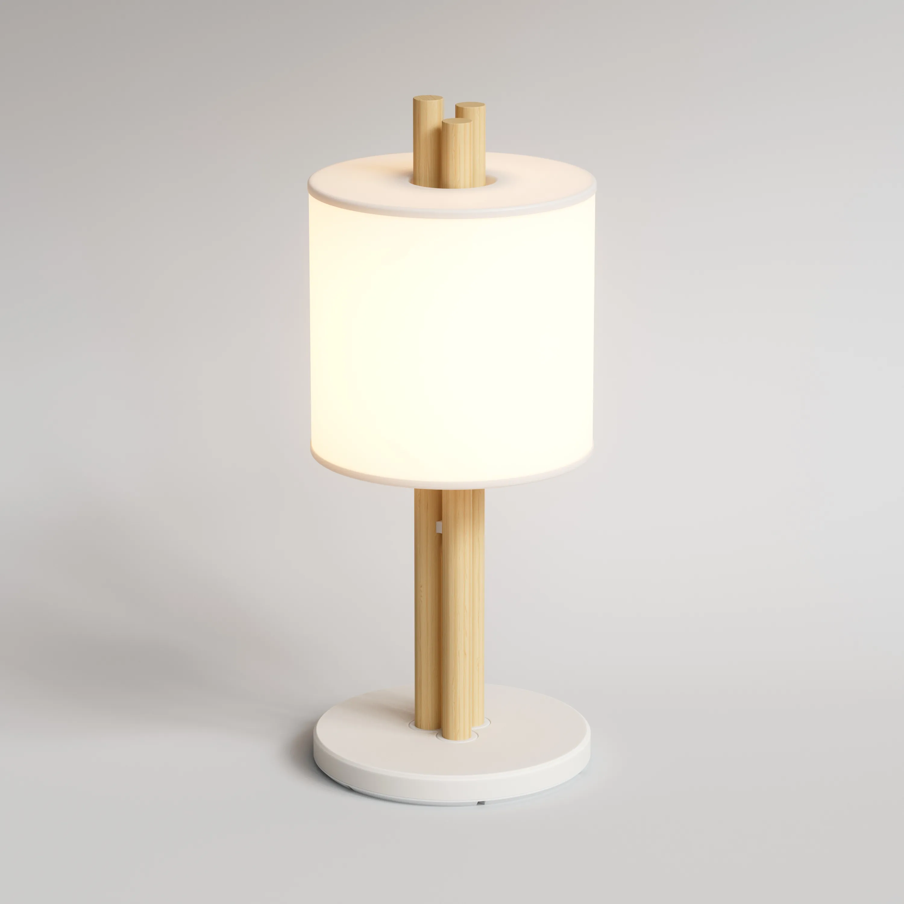 Zuil lamp, on