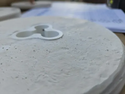 Zuil lamp, making of