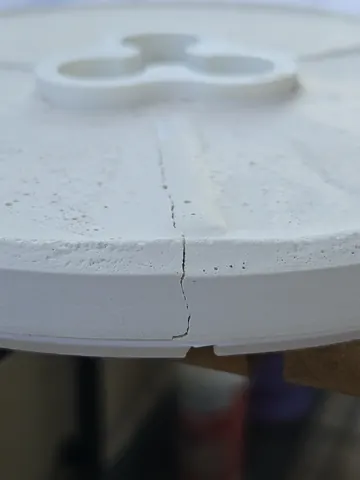 Zuil lamp, making of