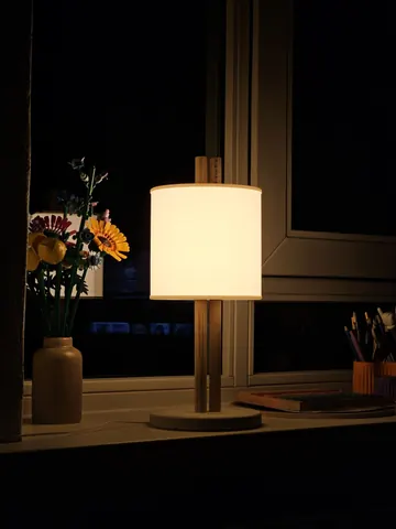 Zuil lamp, making of