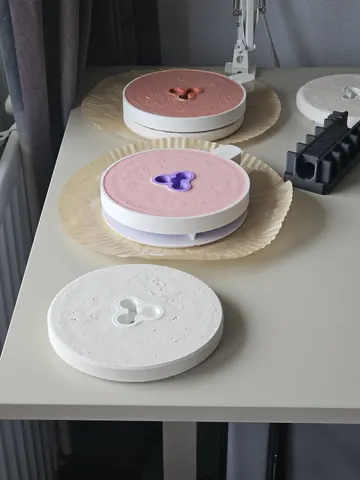 Zuil lamp, making of