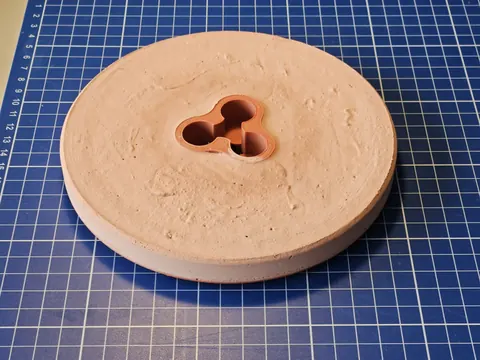 Zuil lamp, making of