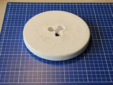 Zuil lamp, making of