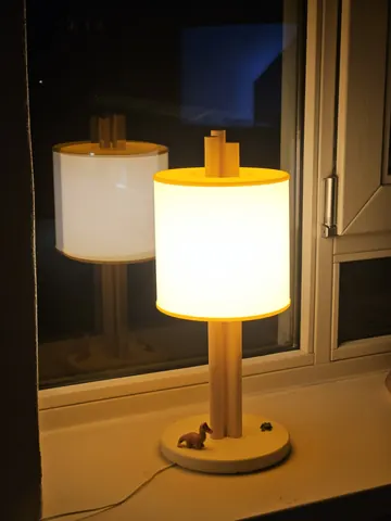Zuil lamp, making of