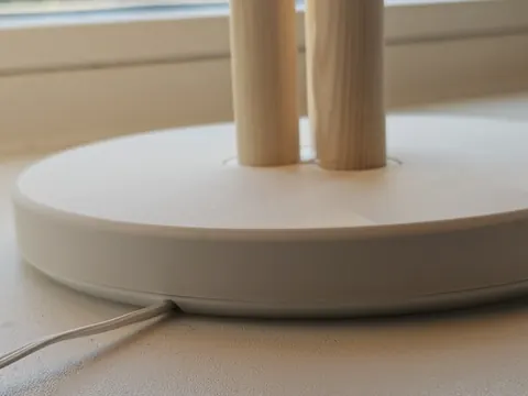 Zuil lamp, making of