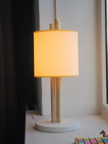 Zuil lamp, making of