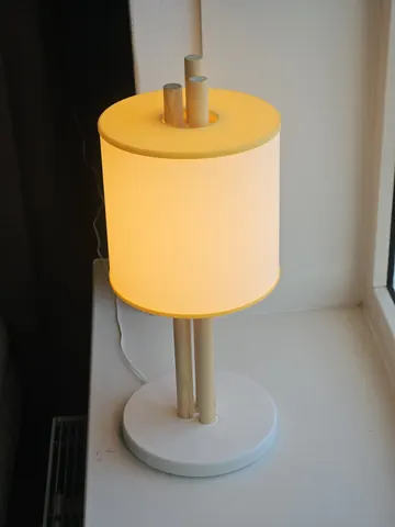 Zuil lamp, making of